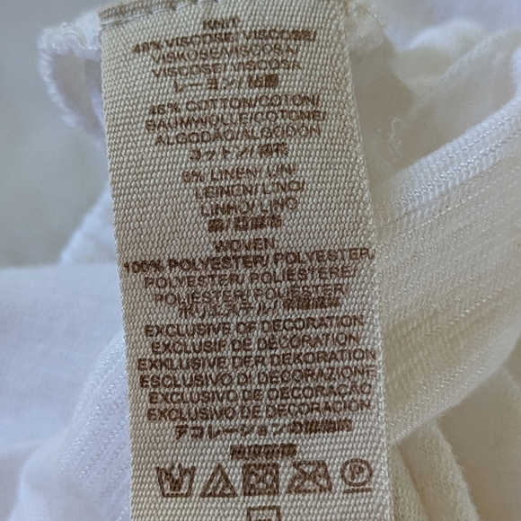 Free People Ivory Embroidered New World Kaftan Top Boho Flowy Festival Vibes S - Picture 10 of 14